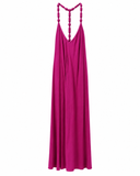 VESTIDO MIDI ROSA VIX