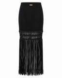 SAIA TRICOT PRETA BOBO