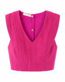 TOP CROPPED PINK
