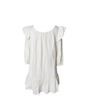 VESTIDO CURTO COTELÊ BRANCO