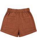 SHORTS MARROM LES CLOCHES