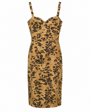 VESTIDO MIDI ANIMAL PRINT