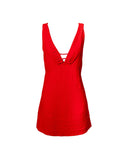 VESTIDO CURTO VERMELHO