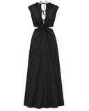 VESTIDO MIDI PRETO VIX