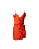 VESTIDO CURTO LARANJA
