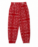 CALÇA ESTAMPADA VERMELHA