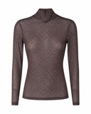 BLUSA TULE ESTAMPADA