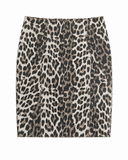SAIA COURO ANIMAL PRINT