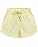 SHORTS COM LINHO MANTEIGA