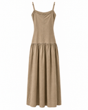 VESTIDO LONGO NUDE ALEHA