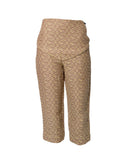 CALÇA JACQUARD AMARELA