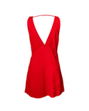 VESTIDO CURTO VERMELHO
