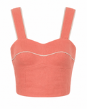 TOP CROPPED ROSA