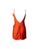 VESTIDO CURTO LARANJA