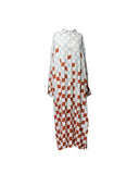 CHEMISE MIDI ESTAMPADA