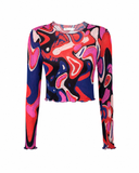 BLUSA CROPPED TRANSPARÊNCIA