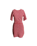 VESTIDO CURTO ELASTANO VERMELHO