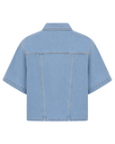 CAMISA CURTA JEANS