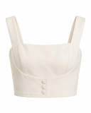 TOP CROPPED OFF WHITE