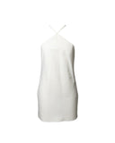VESTIDO CURTO OFF AMARRAÇÃO PESCOÇO