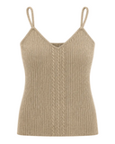 BLUSA REGATA TRICOT CAROL BASSI