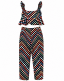 CONJUNTO ESTAMAPADO FLOR