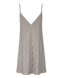 VESTIDO CURTO CINZA