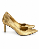 SCARPIN ALTO DOURADO