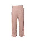 CALÇA RETA ROSA BEBE