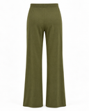 CALÇA MOLETINHO RETA VERDE