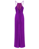 VESTIDO LONGO ROXO