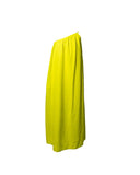 VESTIDO MIDI LINHO VERDE LIMÃO