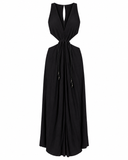 VESTIDO LONGO PRETO VIX