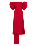 VESTIDO LONGO VERMELHO DEBORA MANGABEIRA