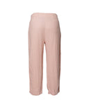 CALÇA RETA ROSA BEBE