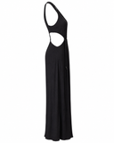 VESTIDO LONGO PRETO VIX