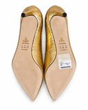 SCARPIN ALTO DOURADO