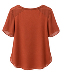 BLUSA MARROM LELIS