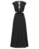 VESTIDO MIDI PRETO VIX