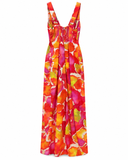 VESTIDO MIDI ESTAMPADO VIX