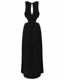 VESTIDO LONGO PRETO VIX