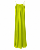 VESTIDO MIDI VERDE ANIMALE