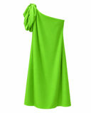 VESTIDO CURTO VERDE ANIMALE