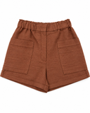 SHORTS MARROM LES CLOCHES