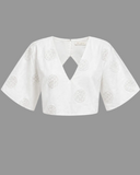 BLUSA CROPPED BRANCA