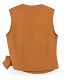 BLUSA LINHO MARROM ALEHA
