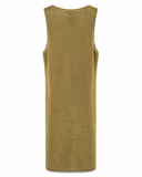 VESTIDO MIDI TRICOT DOURADO