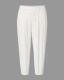 CALÇA COM TEXTURA BRANCA