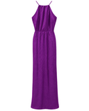 VESTIDO LONGO ROXO
