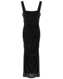 VESTIDO MIDI PRETO